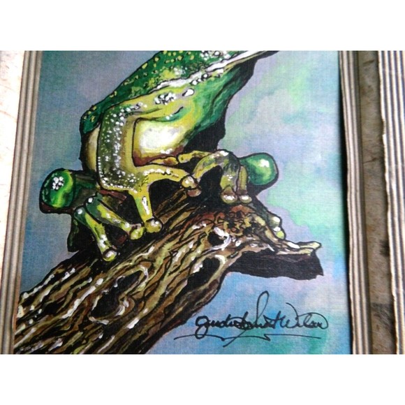 Vintage The Glass Frog Print by Artist Judith Smith Wilson - Picture 7 of 16